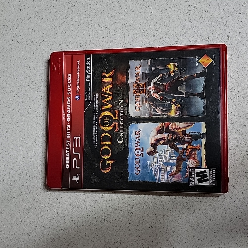 God of War Collection PS3 Greatest Hits 1 and 2